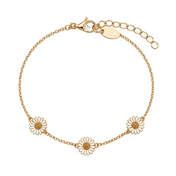 Christina Jewelry & Watches Marguerites armband i förgyllt silver